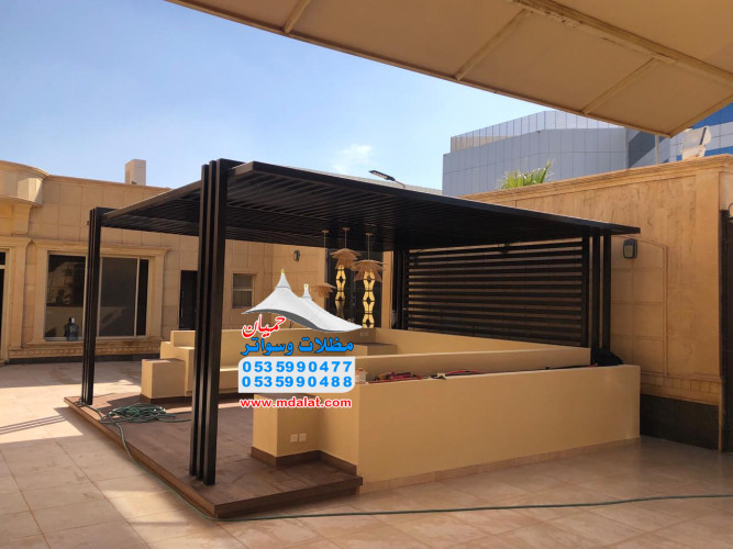  برجولات لكسان وتنسيق حدائق وعشب صناعي وارضي 0535990477   0535990488