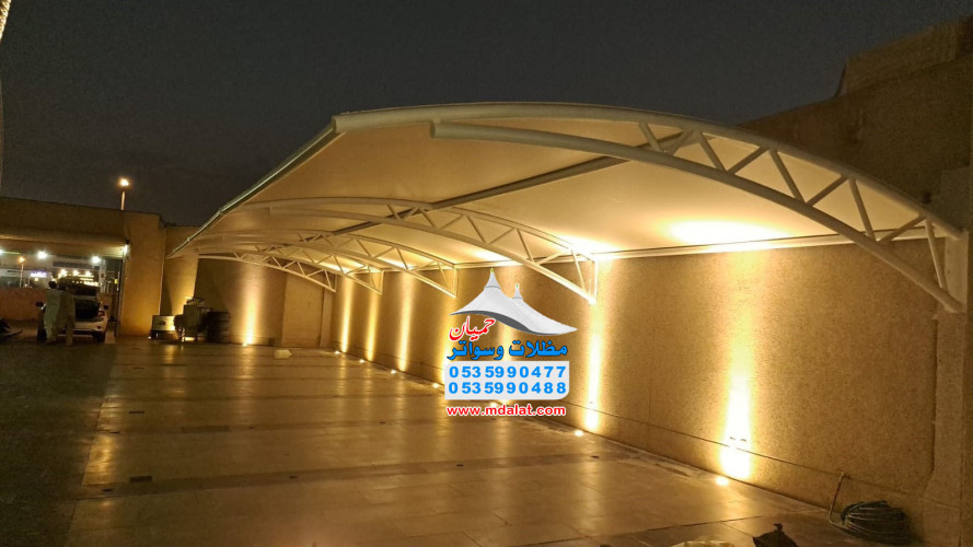  مظلات وسواتر وهناجر سندوتش بنل وبرجولات وعشب صناعي 0535990488   0535990477