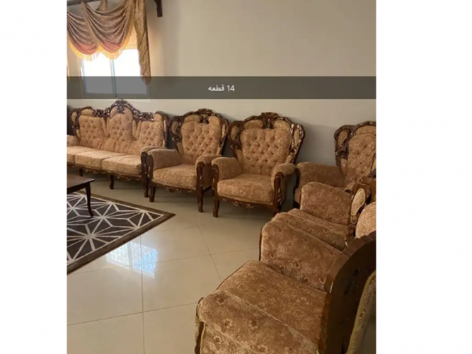  كنب كلاسيك 14 قطعه