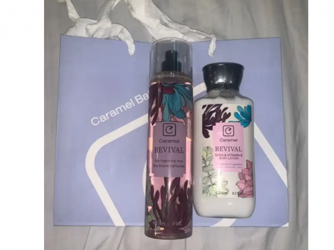  عطر ولوشن كاراميل باث اند بودي